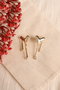 Heliophilia Silver Pendientes de Oro con Recubrimiento de Laca